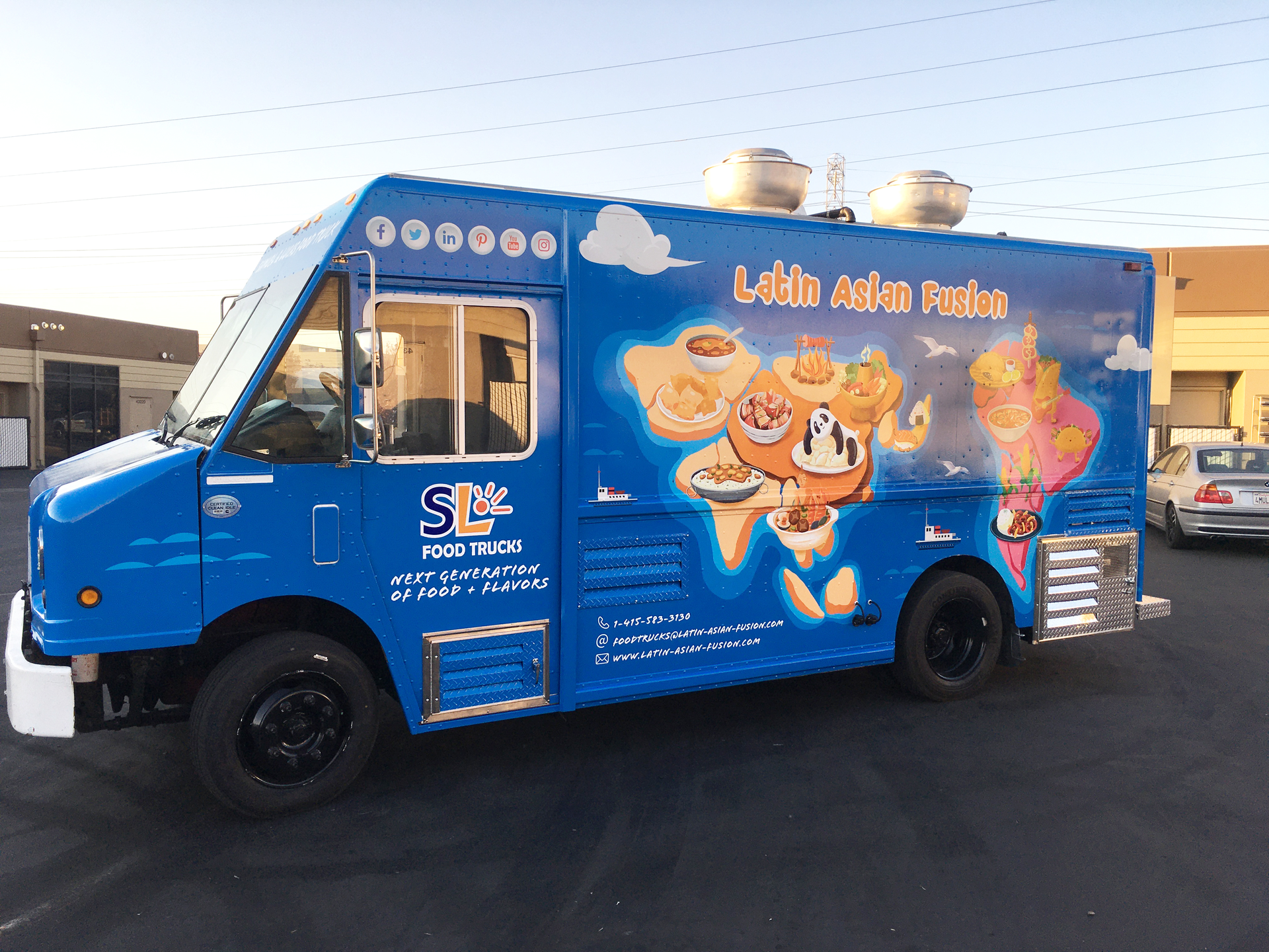 Latin Asian Fusion Food Trucks & Pop-Up Kitchen