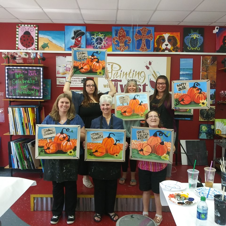 Painting With A Twist Memorial - Houston Group