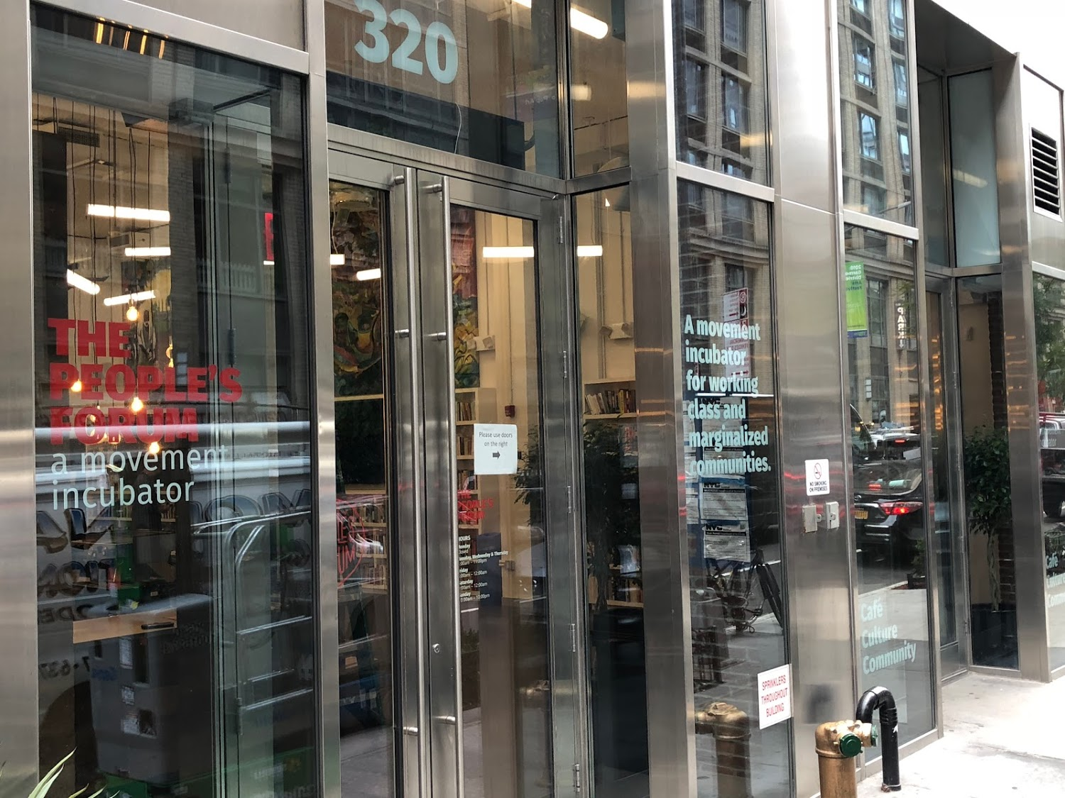 The People's Forum - DELIST REQUEST